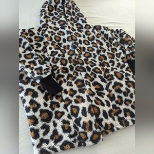 G.I.L.T. Leopard Print Fuzzy Coat